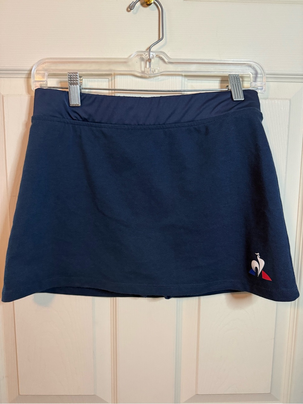 Le Coq Sportif Navy Blue Athletic Skort Skirt Woman’s Size Medium